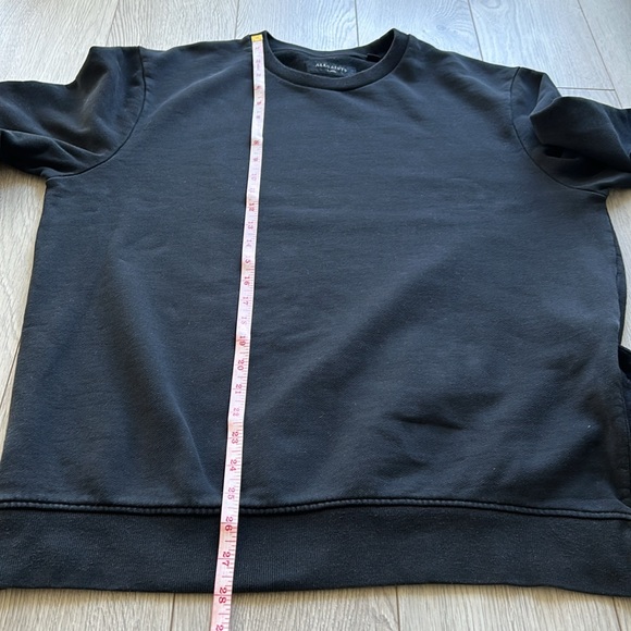 AllSaints Crew Neck Sweatshirt with side detail - Picture 4 of 5